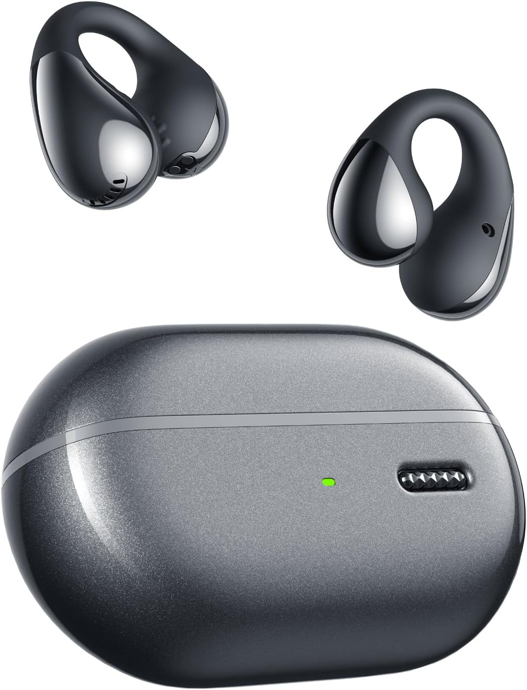 *SoundPEATS PearlClip Pro Open-Ear Earbuds (Black)**: