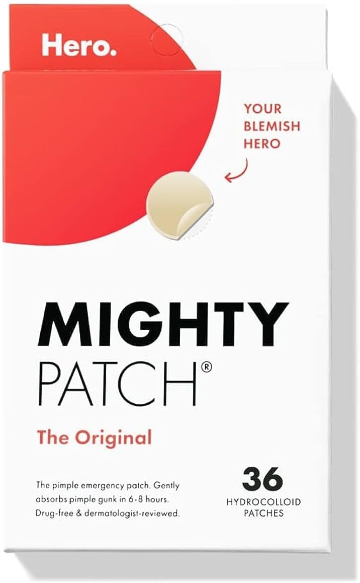 Mighty Patch Original - Hydrocolloid Acne Pimple Patch Spot Treatment (36 Count)