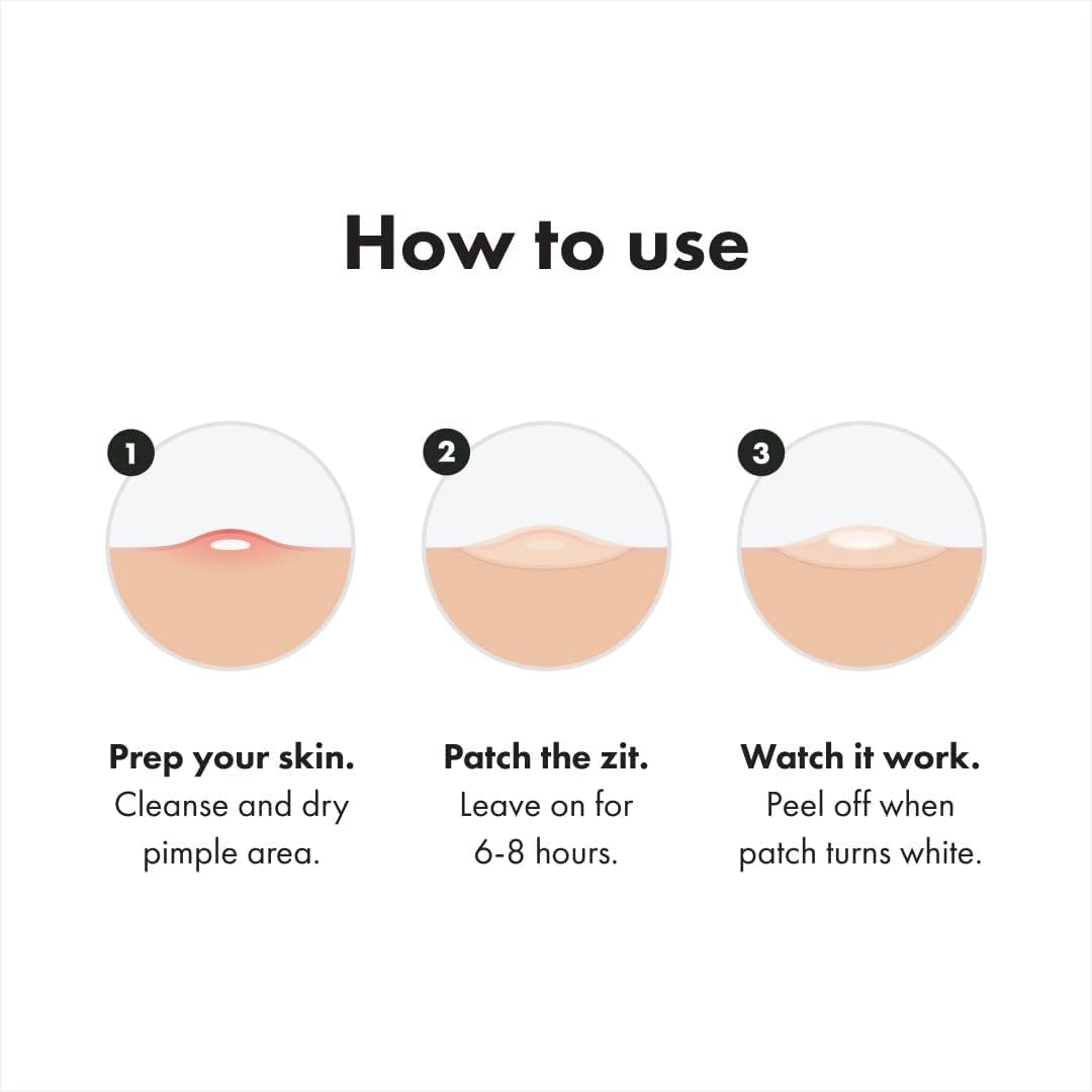 Mighty Patch Original - Hydrocolloid Acne Pimple Patch Spot Treatment (36 Count)