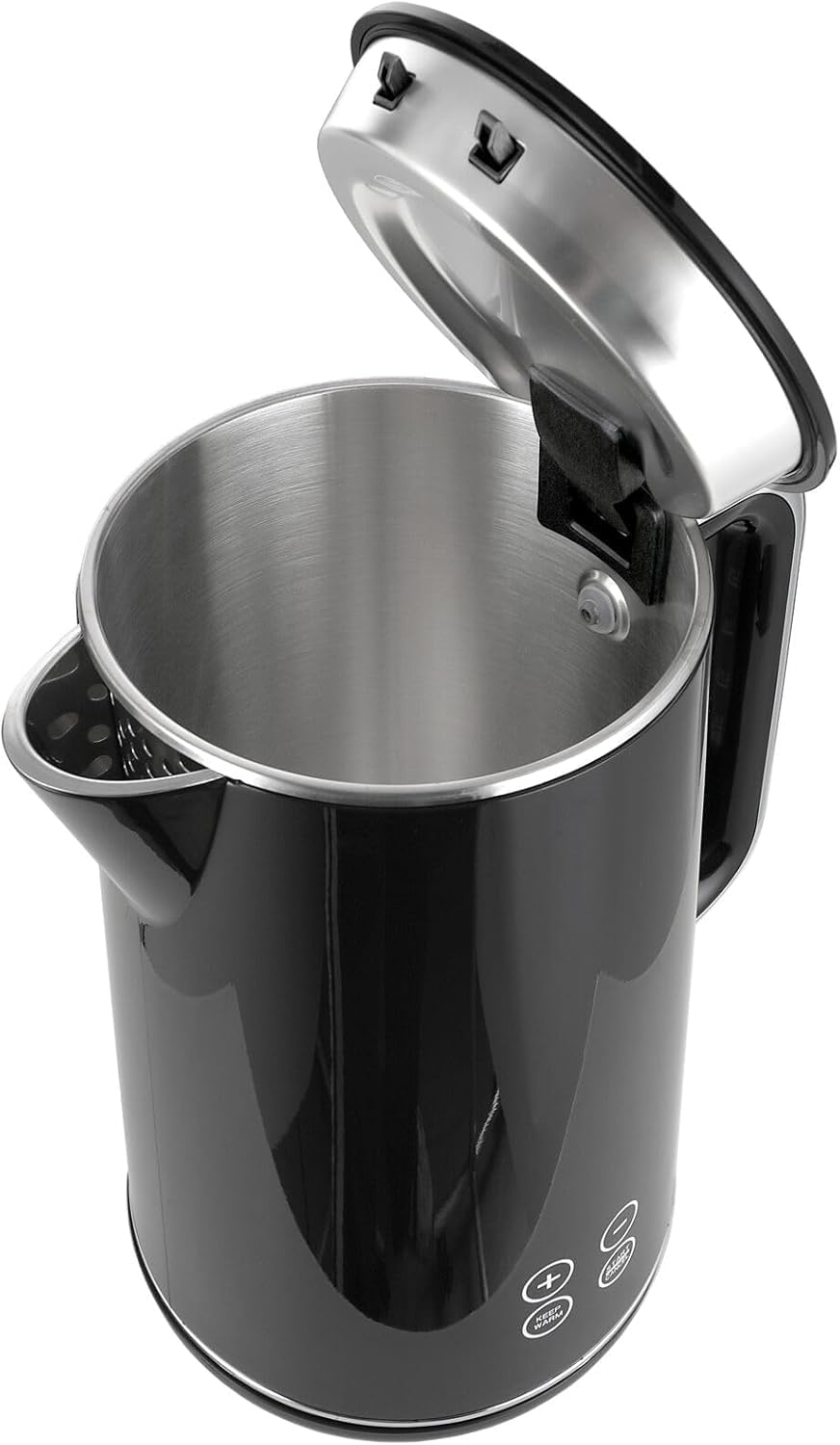 BLACK+DECKER Digital Kettle 2200W, 1.7L – Touch Screen, 6 Preset Temperatures, Double Wall, LED Display, Auto Shut-Off