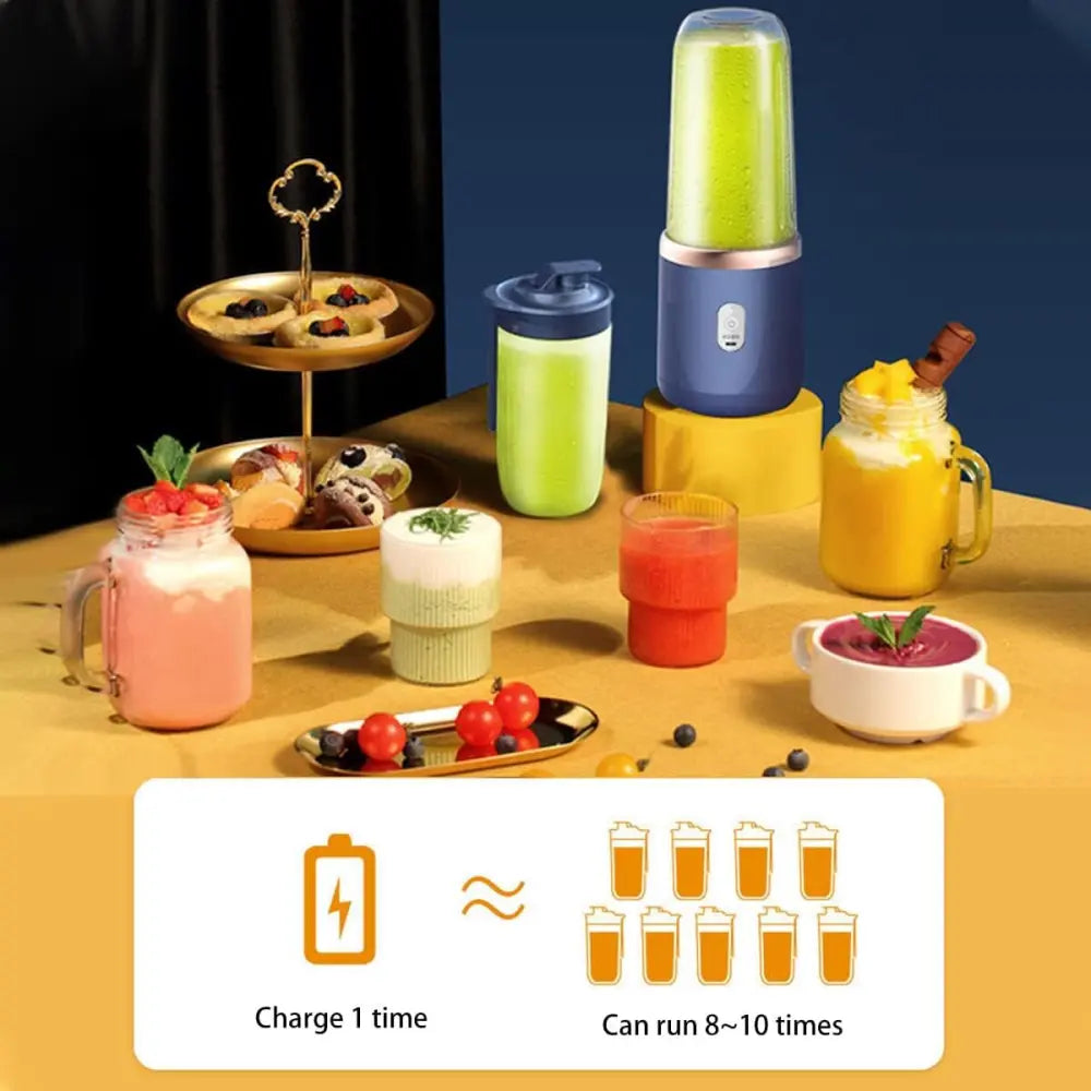 USB Rechargeable Travel Blender_ Portable Juicer  with 2 Cups collection