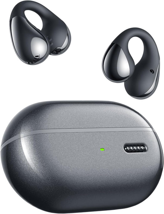 *SoundPEATS PearlClip Pro Open-Ear Earbuds (Black)**: